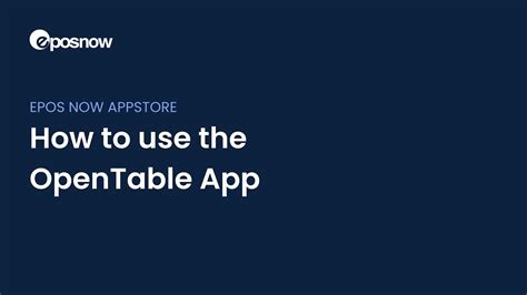 Image result for OpenTable Tutorial