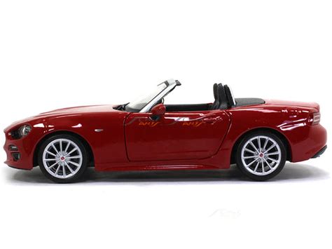 Fiat 124 Spider 1:24 Bburago diecast Scale Model car | Scale Arts India