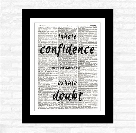 Inspirational Quotes Dictionary Art Print