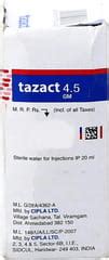 Tazact 4.5gm Powder For Injection: Uses, Side Effects, Price, Dosage ...