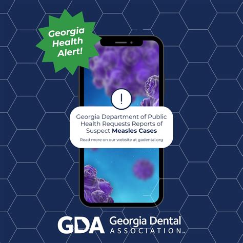 Georgia Dental Association on LinkedIn: 🛑 Health Alert: Measles ...