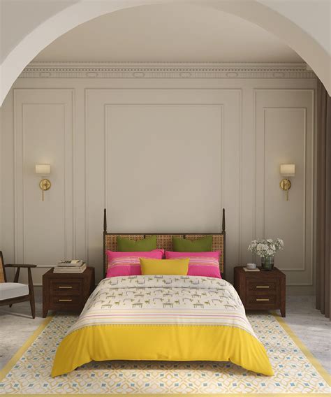 Home Essential Vasant King Bedsheet Gift Set|144 TC Cotton |Navodaya Y ...