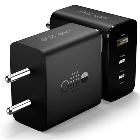 65W CMF by Nothing GaN Trio Charger | 3-Port USB-C & USB-A Fast Wall A ...