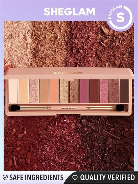 SHEGLAM Berry Palette 12-Color Matte Eyeshadow Palette Satin Metallic ...