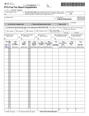 Ifta Form - Fill Online, Printable, Fillable, Blank | pdfFiller