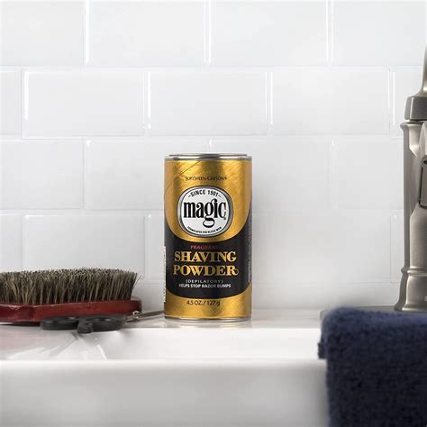 Magic Shave Shaving Powder Gold 5 oz - Pack of 3 | Smooth & Effective ...