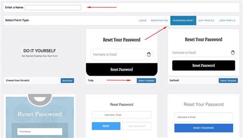 Image result for Password Recovery Form Inspiration
