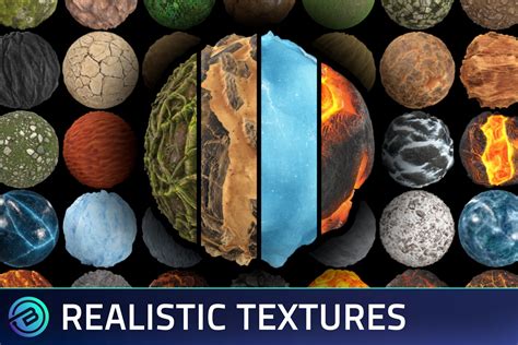 60+ Realistic Textures Bundle – RPG Environment by Blink