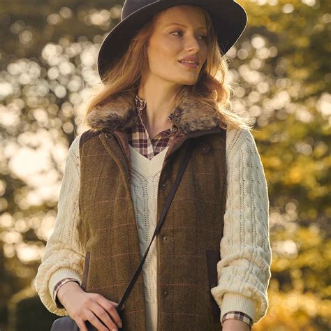 Barbour Alder Wool Gilet Vest - Women's - Clothing