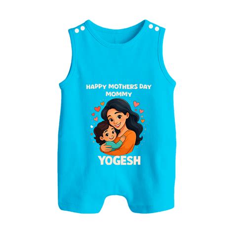 Happy Mother’s Day Mommy Baby BUTTON ROMPER Set – Loving Mom Theme Out ...