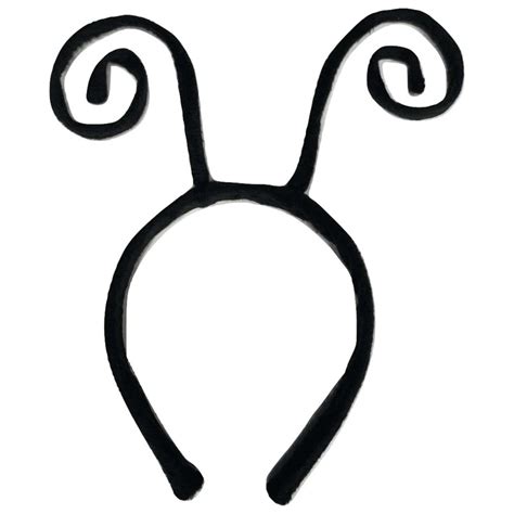 1pc Black Velvet Worm Antennae Headband | Ladybug Bee Insect Headband ...