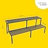 Kraft Seeds by 10CLUB Spectacular 2-Tier Metal Stand | Plant Stands ...