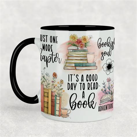 Bookish Ceramic Mug – Pawsome Creations