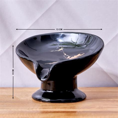 Buy Aubree Sparkle Ceramic Soap Dish from Home Centre at just INR 499.0