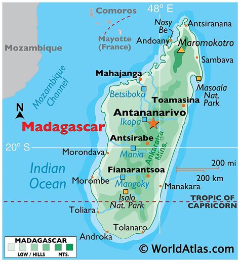 Madagascar Maps & Facts - World Atlas