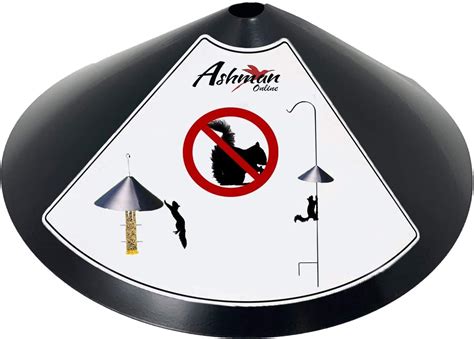 Buy Ashman Squirrel Proof Baffle – 17-Inch Wide Squirrel Protection for ...