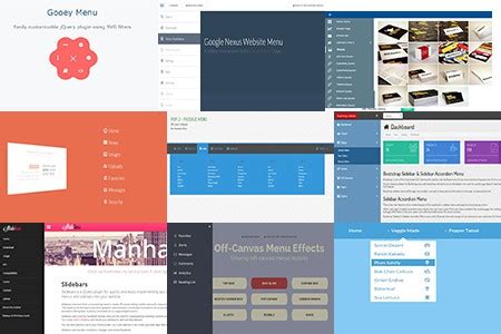 Image result for jQuery Menu Examples