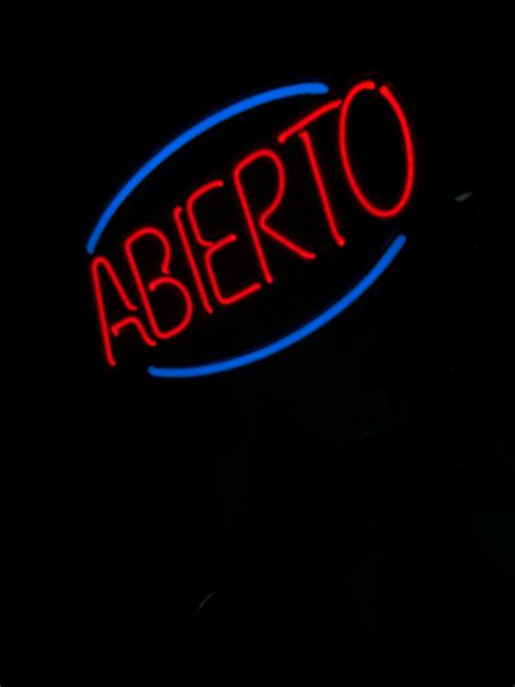 Neon Open Sign