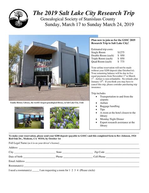 Genealogical Society of Stanislaus County: Calendar & Events