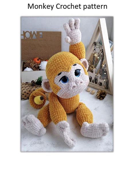 Crochet Monkey Tutorial 的图像结果