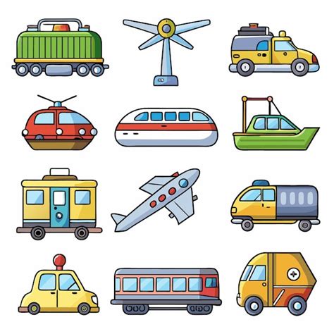 Transportation Cartoon 的图像结果