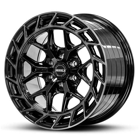 jac t9 hussla gunner full gloss black wheel #19975