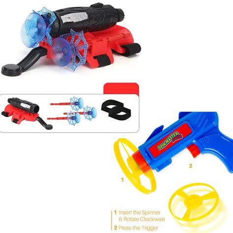 Buy Combo Pack of 2 in 1, Spider Web Toy and Spin Master Duo in India ...