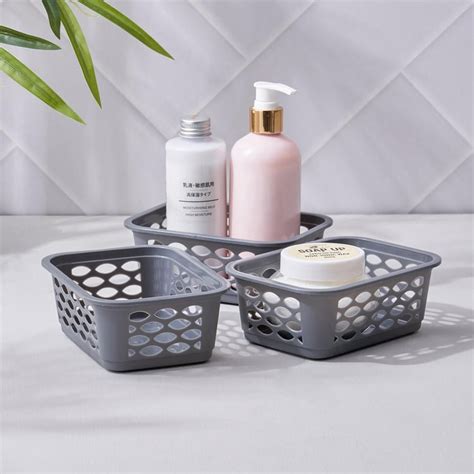 Buy Regan Casilla Set of 3 Polypropylene Storage Trays from Home Centre ...