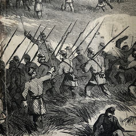 Battle of Cross Keys Shenandoah Valley Original 1863 Civil War ...