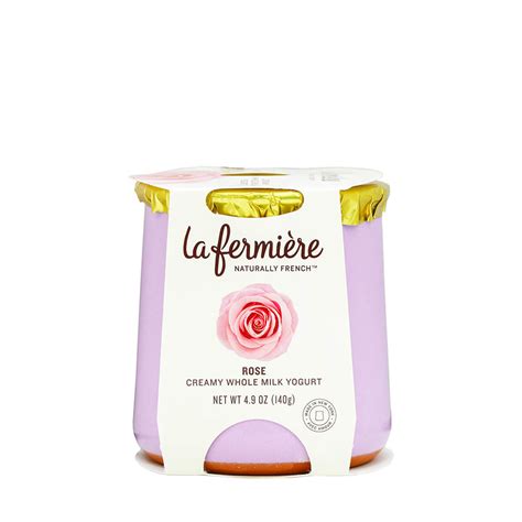 La Fermiere Rose Creamy Whole Milk Yogurt 4.9oz - H Mart Manhattan Delivery