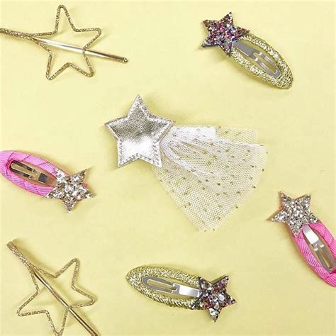 【SALE40%OFF】Rockahula Kids SHOOTING STAR BARRETTE CLIP SILVER ロッカフラキッズ ...