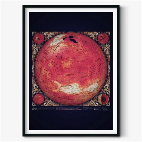 Venus Map Blank