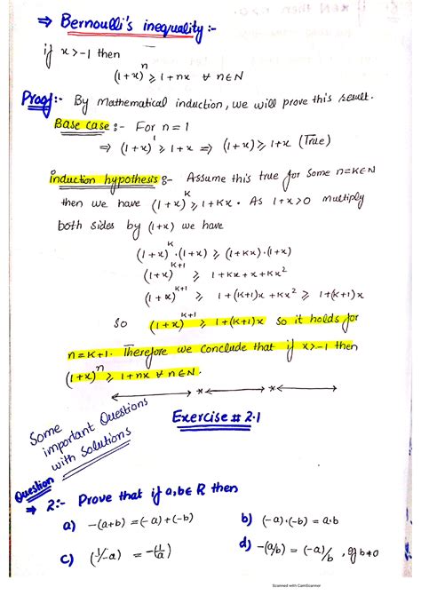 Real analysis lecture #4 - Bsc(H) Mathematics - Studocu