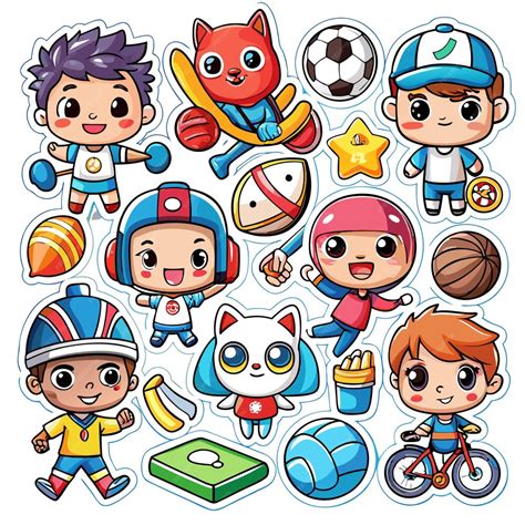 School Sports Activities Cartoon 的图像结果