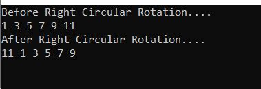 Image result for Right Rotation of Array