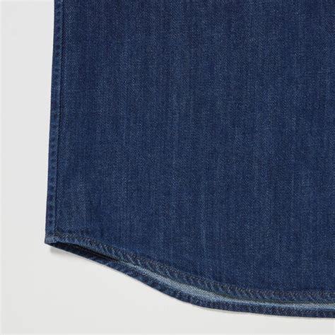 Uniqlo Outerwear Big Sale - Uniqlo Denim Oversized Utility Overshirt ...