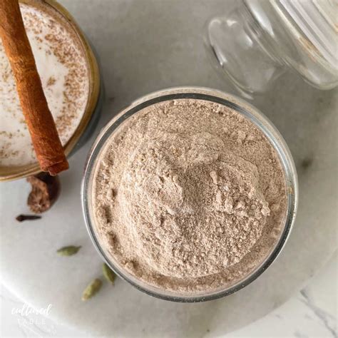 Easy & Delicious DIY Chai Latte Powder - Cultured Table