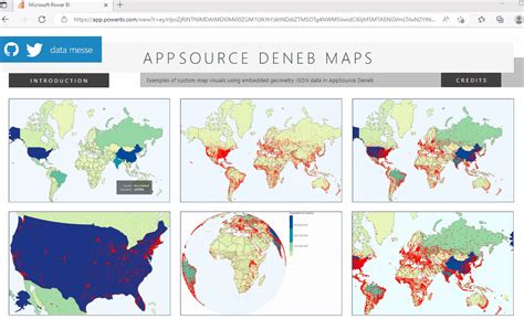 AppSource Deneb Maps - Microsoft Fabric Community
