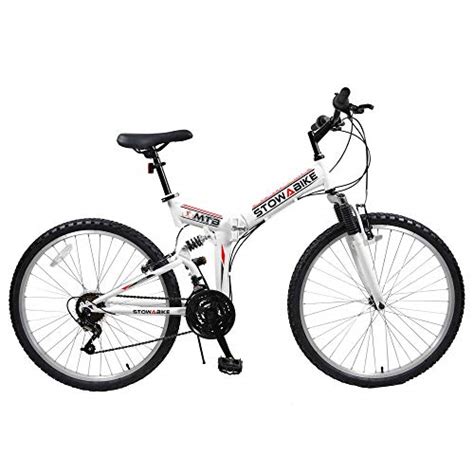 Amazon Renewed Stowabike 26 MTB V2 Folding Dual Suspension 18 India | Ubuy