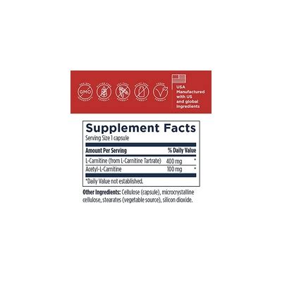 Designs for Health Carnitine Synergy - 400mg India | Ubuy