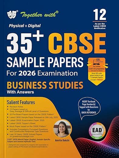 Together with 35+ CBSE Sample Papers Class 12 Business Studies for 202 ...
