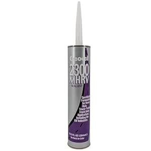 Geocel 2300 MHRV Clear Paintable Tri-Polymer Sealant - 10.3 Ounce Tube ...