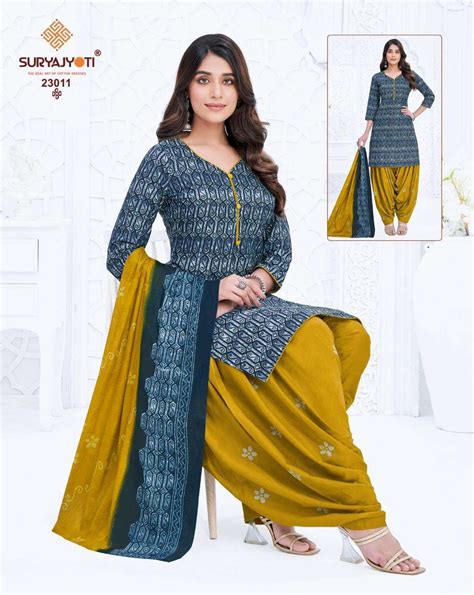 SURYAJYOTI SUI DHAGA VOL 23 READY MADE PATIYALA SUITS AT BEST ONLINE ...