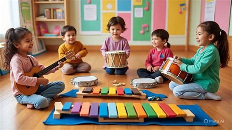 Image result for Kids Playing Musical Instruments