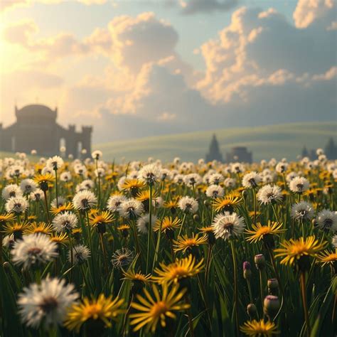 Fields of Dandelions - Fantastical Fields of Dandelions in V...