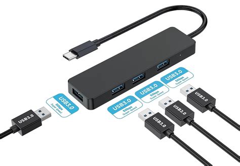 4DC01 USB-C to 4xUSB 3.0 Dock – atlink