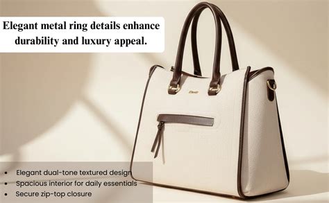 Buy EXOTIC Black Structured Tote Handbag for Women | Spacious Work ...