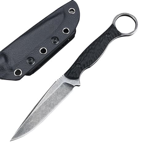 Tactical Fixed Blade Knives With Kydex Sheath 9" Rambo Combat FIXED