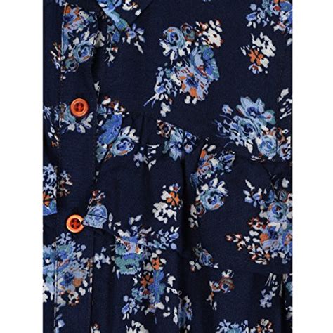 My Lil' Berry Girls Rayon Cold Shoulder Shirt Dress : Amazon.in ...