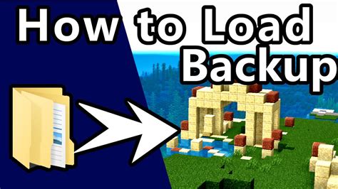 Image result for How to Use Backups Minecraft